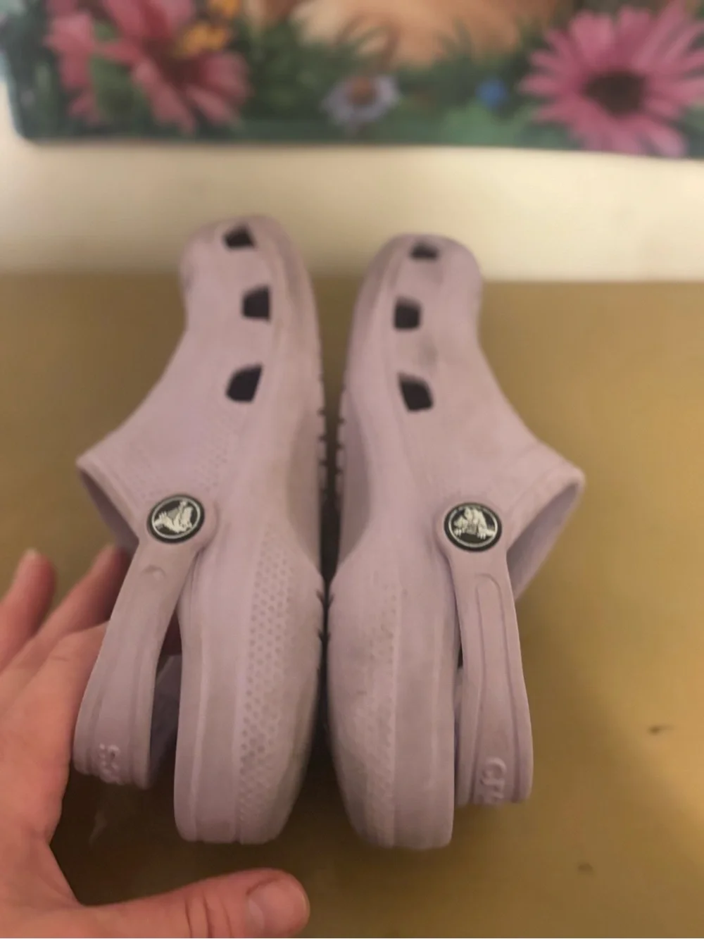 CROCS Kids Lilac Slip-On Clogs